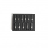Set de 11 douilles 3/8" 62mm KIELDER (8 à 19mm)