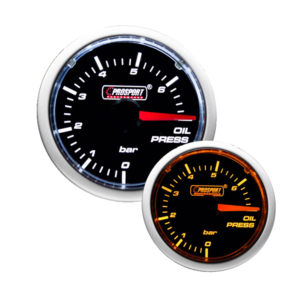 Prosport Oil Pressure Gage Diameter 52mm 0 to 7 Bars + Probe - CT-PH-004 - 216CLWAOPSM - 3661768318447