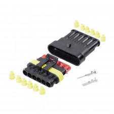 6 poles watertight connectors Superseal type