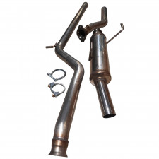 Linie Gruppe A Inox GT2i Race & Safety Peugeot 206 2.0 S16 (Modell 1 Sonde) Auspuffanlage