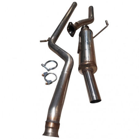 Ligne Groupe A Inox GT2i Race & Safety Peugeot 206 2.0 S16 (modèle 1 sonde) Echappement