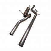 Ligne Groupe A Inox GT2i Race & Safety Peugeot 206 2.0 S16 (modèle 1 sonde) Echappement