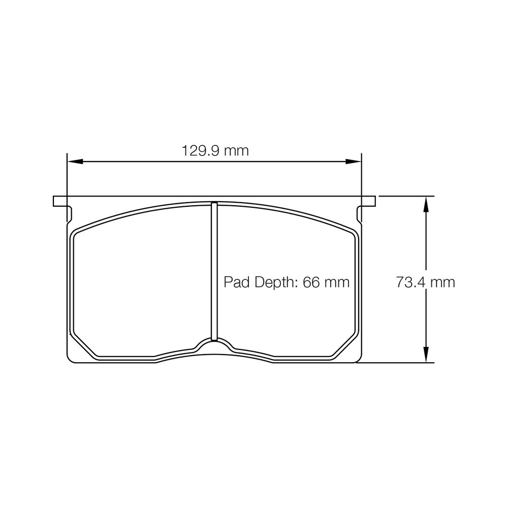 Pastiglie freno Pagid S1196 RST2 - PA-1196-RST.2 - S1196T02001 - 4056029046464