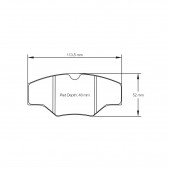 Plaquettes de frein Pagid S1265 RST1