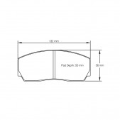 Pastiglie freno Pagid S1270 RST1,RST3,RST5