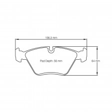 Bremsbeläge Pagid S1295 RST1,RST3