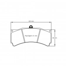 Pagid brake pads S1538 RST3