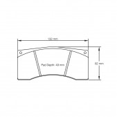 Pastiglie freno Pagid S1607 RST1,RST5
