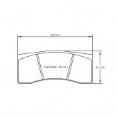Plaquettes de frein Pagid S1616 RST3,RST5