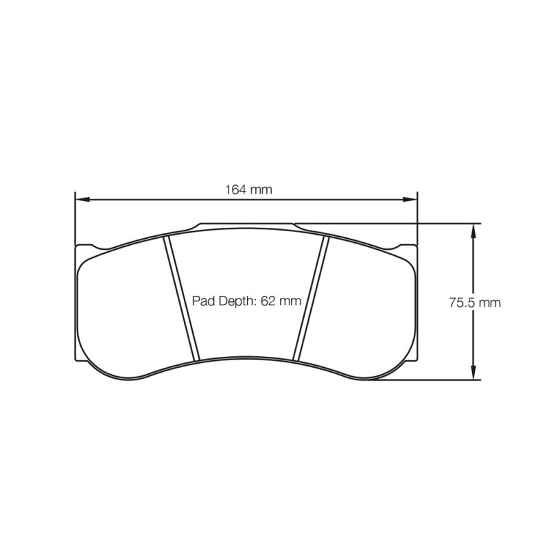 Pagid brake pads S2019 RST1,RST5 - PA-2019-RST.1 - S2019T01001 - 4056029042480