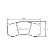 Plaquettes de frein Pagid S2019 RST1,RST5