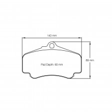Bremsbeläge Pagid S2474 RST3