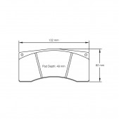 Pagid brake pads S2704 RSTD1