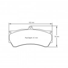 Plaquettes de frein Pagid S8028 RST3