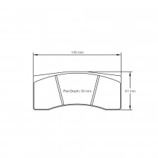 Plaquettes de frein Pagid S8030 RST3,RST5