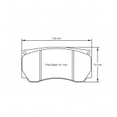 Plaquettes de frein Pagid S8033 RST1,RST5