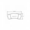 Pagid brake pads rodées S8087 RST1,RST3