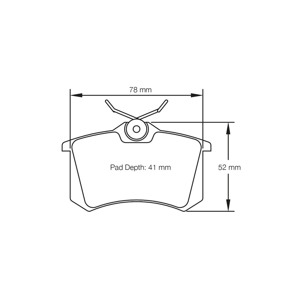 Pastiglie freno Pagid S1158 RSL19,RSL29 - PA-1158-RSL.19 - S1158R19001 - 4056029019932