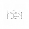 Pagid brake pads S1204 RSL29