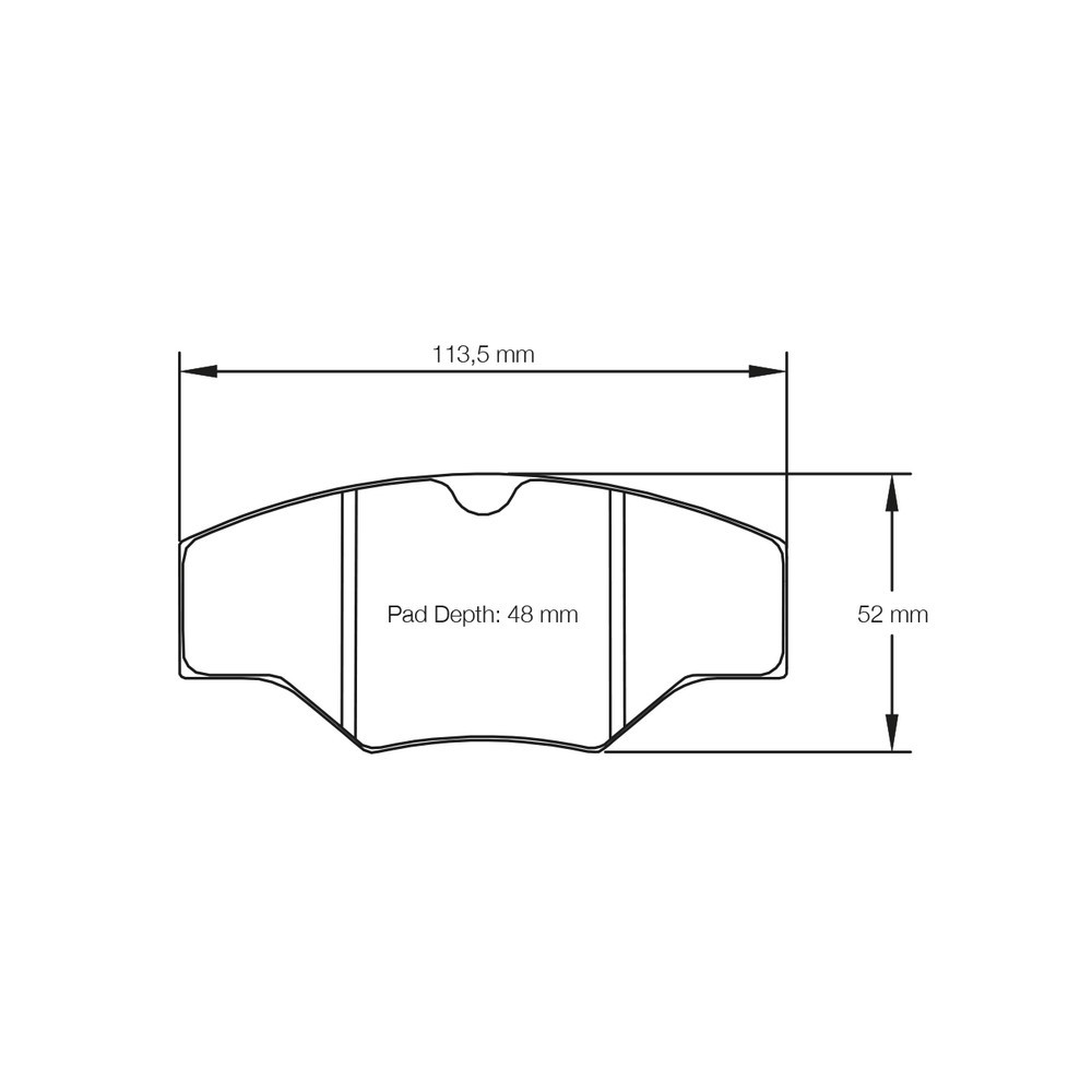 Pagid brake pads S1265 RSL29 - PA-1265-RSL.29 - S1265R29001 - 4056029019215