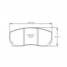 Plaquettes de frein Pagid S1269 RSL29