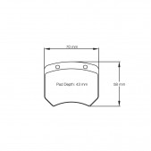 Plaquettes de frein Pagid S1363 RSL2,RSL29