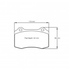 Plaquettes de frein Pagid rodées S1408 RSL29