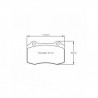 Plaquettes de frein Pagid rodées S1408 RSL29