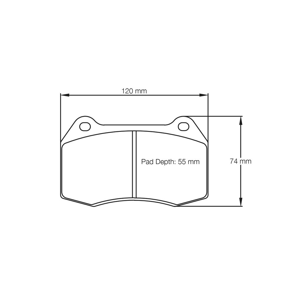 Pastiglie freno Pagid lappate S1427 RSL1,RSL2 - PA-1427R-RSL.2 - S1427L02B01 - 4056029024578