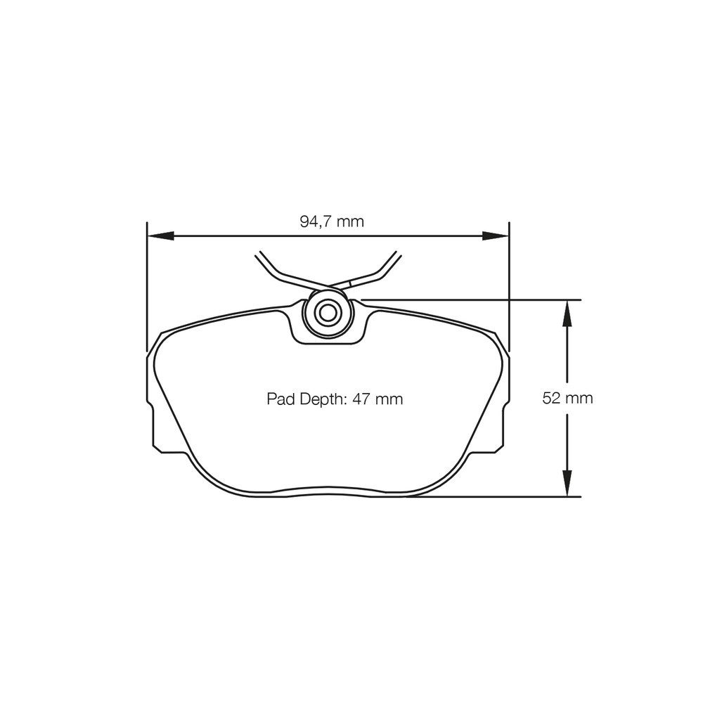 Pastiglie freno Pagid S1544 RSL29 - PA-1544-RSL.29 - S1544R29001 - 4056029017259
