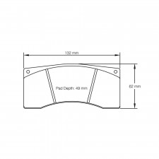 Plaquettes de frein Pagid S1607 RSL29