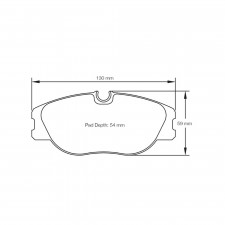 Bremsbeläge Pagid S1702 RSL29