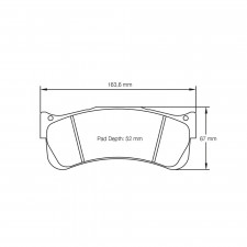 Pastiglie freno Pagid lappate S2488 RSL1