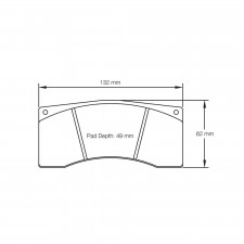Pagid brake pads S2704 RSL1,RSL19,RSLD1