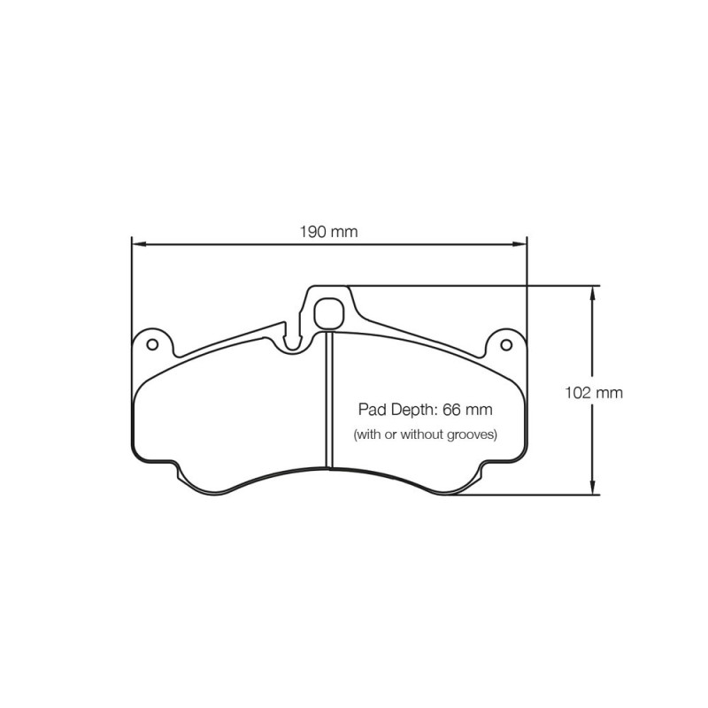 Plaquettes de frein Pagid S2707 RSL29 - PA-2707-RSL.29 - S2707R29001 - 4056029012933