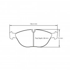 Bremsbeläge Pagid S2830 RSL29