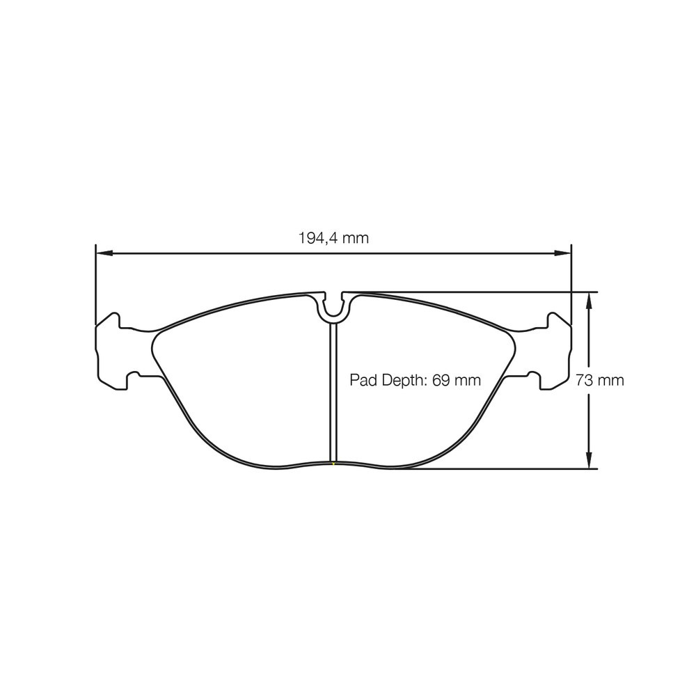 Pastiglie freno Pagid S2830 RSL29 - PA-2830-RSL.29 - E283029010 - 4056029012650