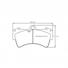 Pagid brake pads S2845 RSL29