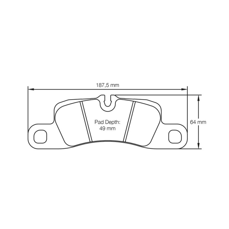 Pastiglie freno Pagid S4918 RSL29 - PA-4918-RSL.29 - S4918R29001 - 4056029004471