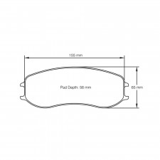 Plaquettes de frein Pagid rodées S4920 RSL1