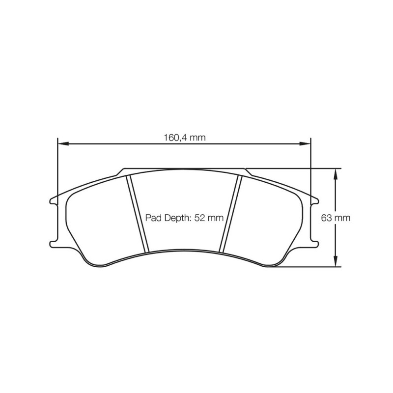 Bremsbeläge Pagid S4923 RSL1 - PA-4923-RSL.1 - S4923L01001 - 4056029004297