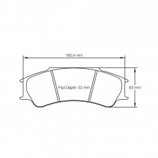 Plaquettes de frein Pagid S4923 RSL1