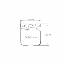 Plaquettes de frein Pagid S4933 RSL1,RSL29