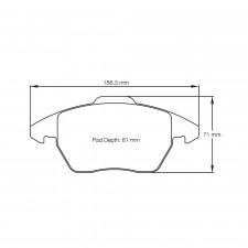 Plaquettes de frein Pagid S8001 RSL29