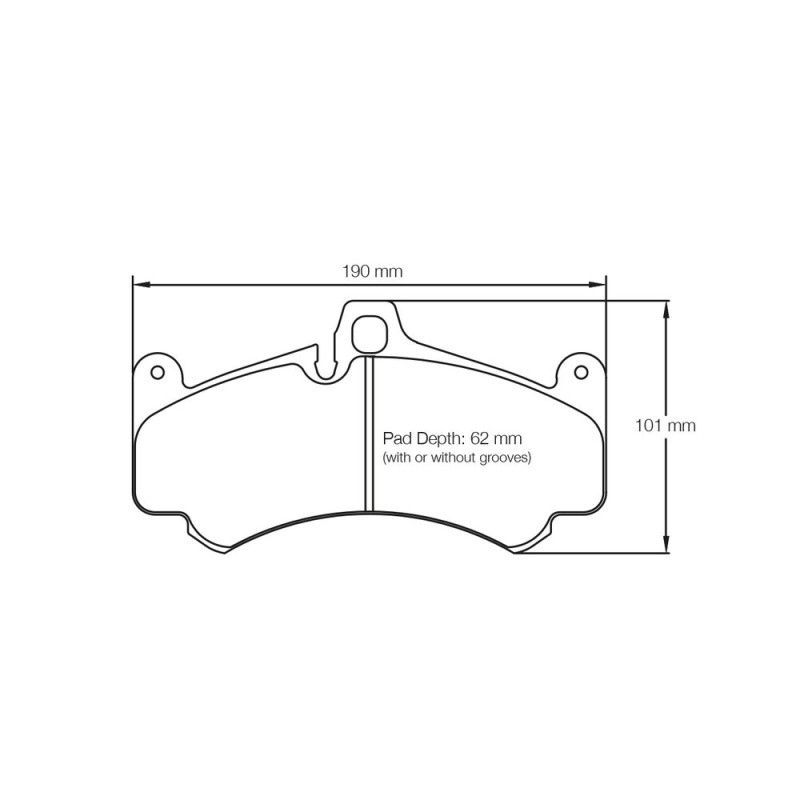 Pastiglie freno Pagid lappate S8003 RSL29 - PA-8003R-RSL.29 - S8003R29B01 - 4056029025117