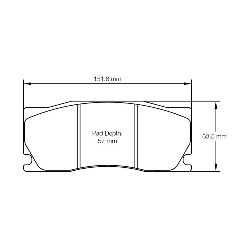 Bremsbeläge Pagid S8007 RSL29 - PA-8007-RSL.29 - S8007R29001 - 4056029024158