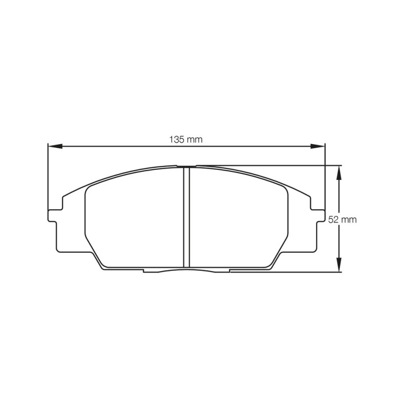 Pagid brake pads S8010 RSL29 - PA-8010-RSL.29 - E8010R2901 - 4056029011004