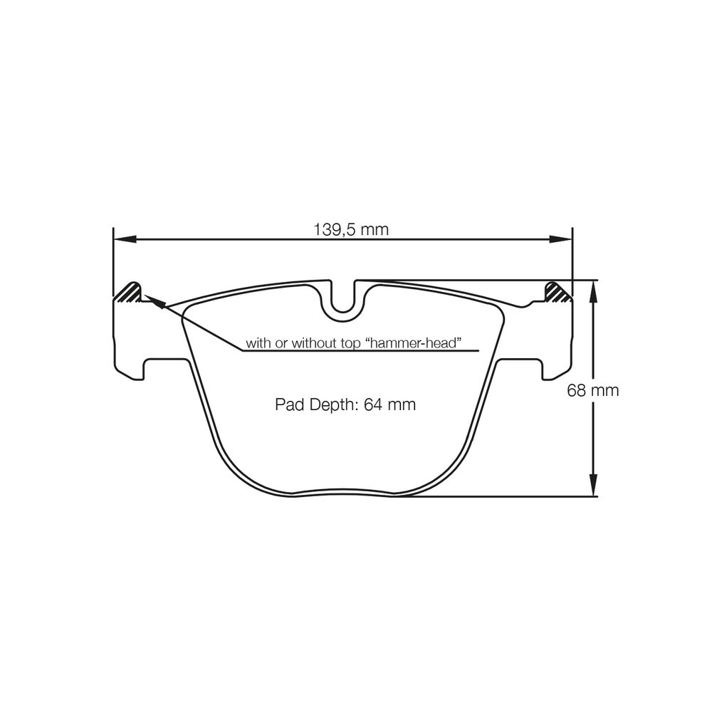 Pastiglie freno Pagid S8021 RSL1,RSL19 - PA-8021-RSL.19 - E8021R1901 - 4056029010786