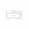 Plaquettes de frein Pagid S8028 RSL29