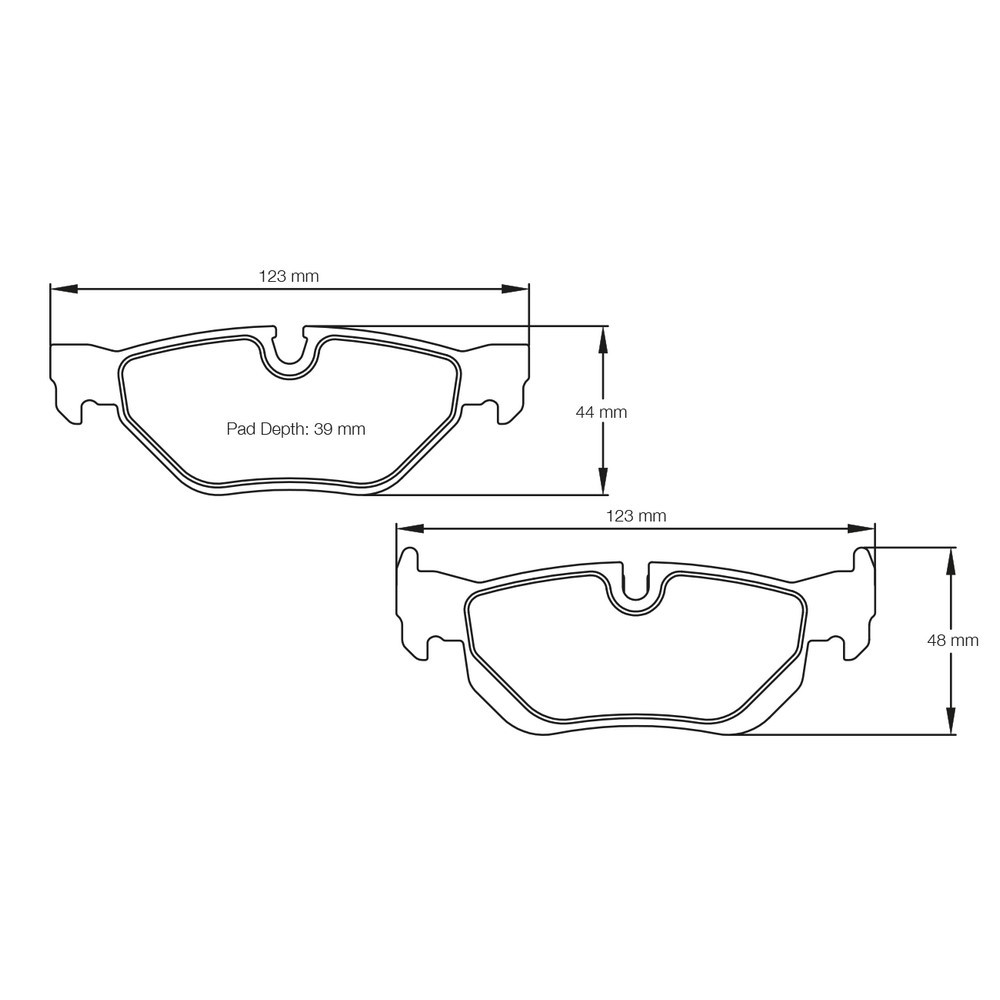 Pastiglie freno Pagid S8035 RSL1,RSL29 - PA-8035-RSL.29 - E8035R2901 - 4056029010533